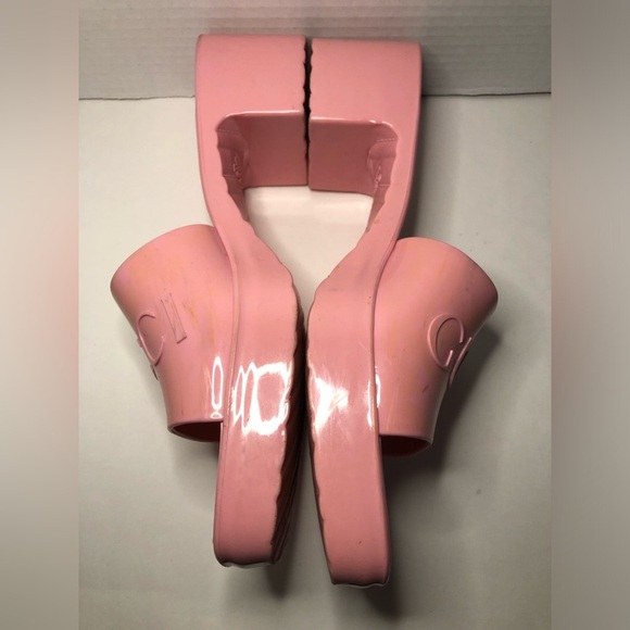 Gucci Wild Rose Pink Women's Slide Sandals size 39 US9 - Picture 10 of 17